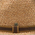 Walrus Hats Natural Raffia Straw Fedora Hat w/ Braided Band